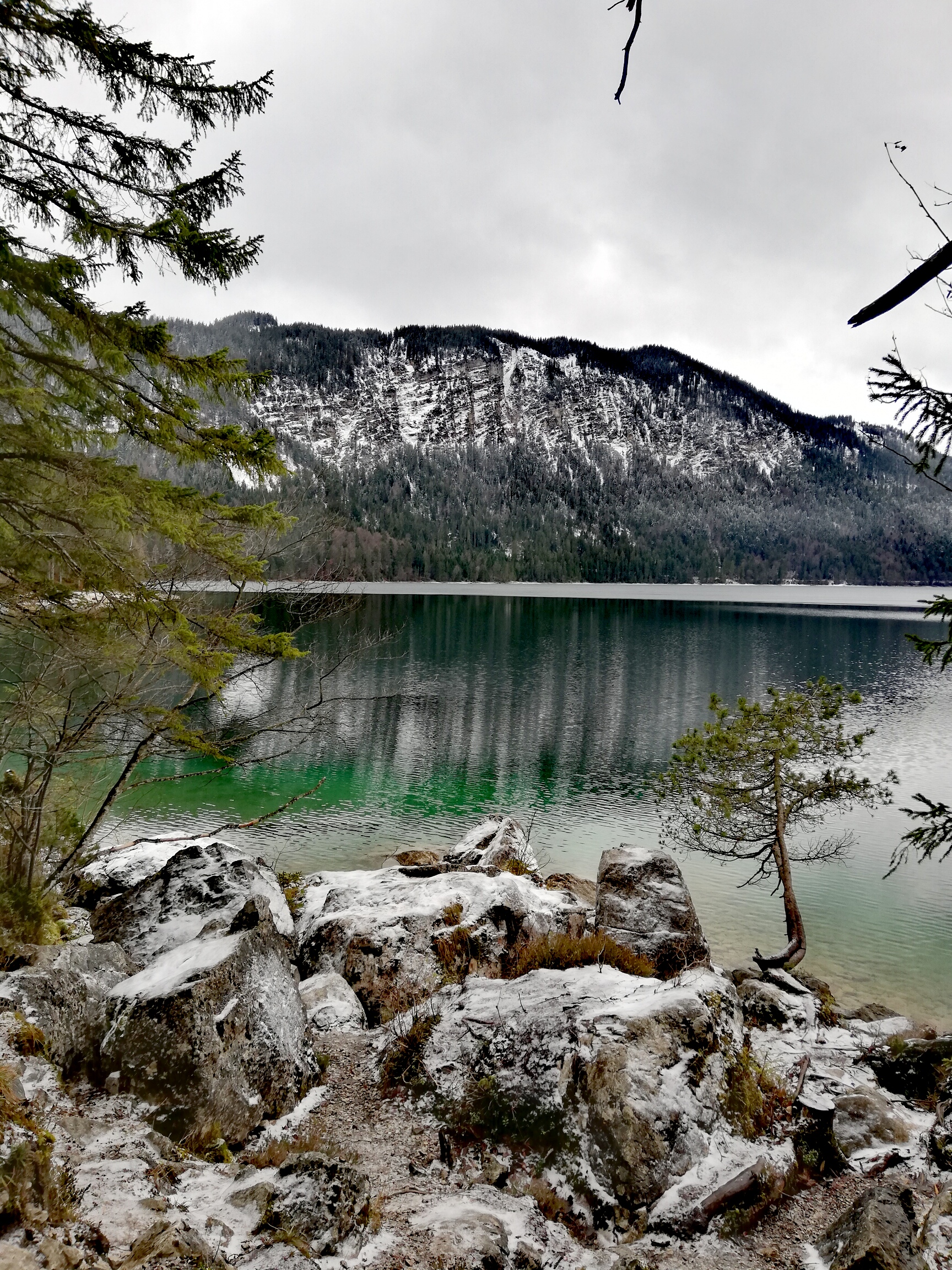 Eibsee Bayern Winter Grainau