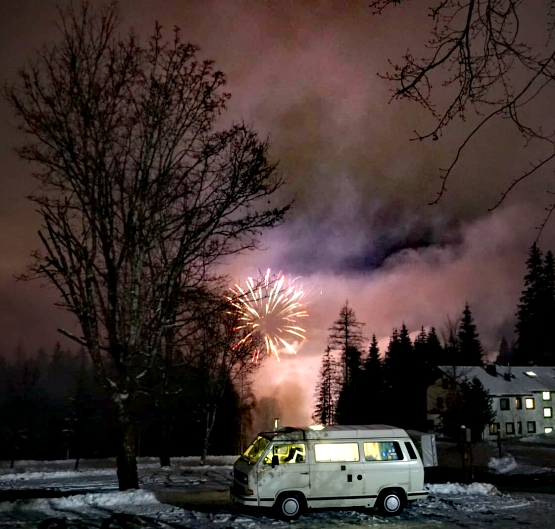 You are currently viewing Winter in Oberbayern mit dem VW T3 an Silvester