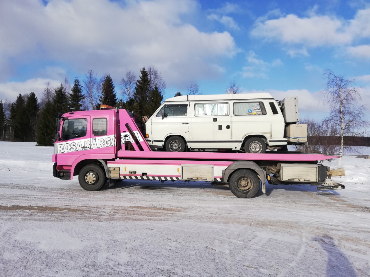Mehr über den Artikel erfahren VW T3 Panne im Norden Schwedens