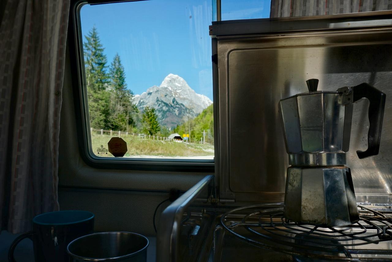 VW T3 Kaffee Bialetti Reise Vanlife