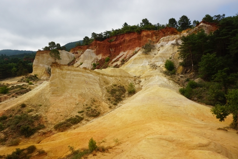 Ockerfelsen rustrel provence tipp 