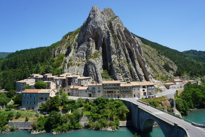 Sisteron frankreich provence 