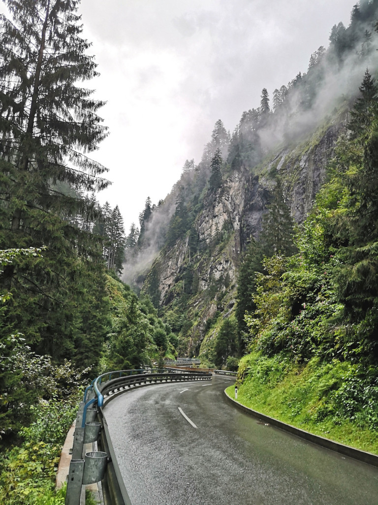 Schlegeis Stausee Straße Alpen Tirol