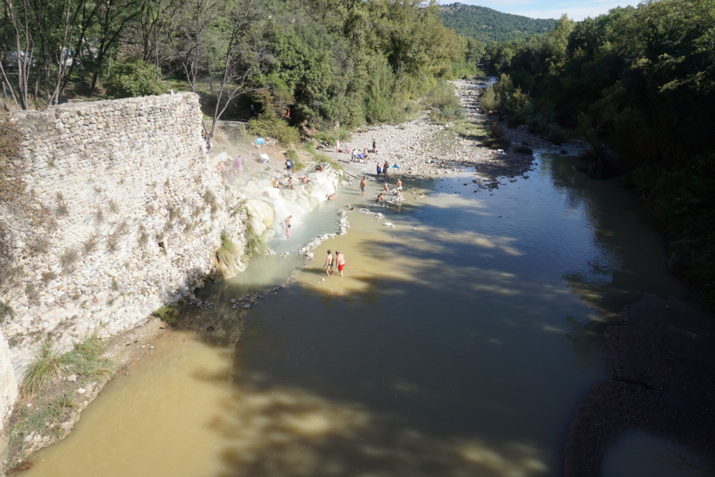 Bagni di Petriolo Toskana Italien Thermalquelle