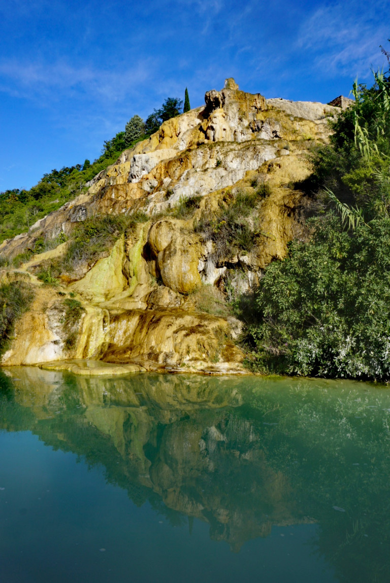 Mehr über den Artikel erfahren Thermalquelle Bagno Vignoni in der Toskana