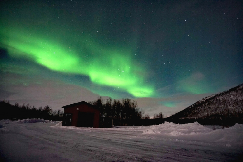 Polarlichter in Schweden Naturerlebnisse