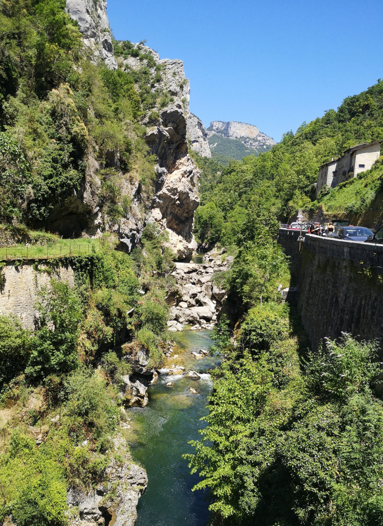 Pont-en-Royans Alpen haut-Alpes Reise