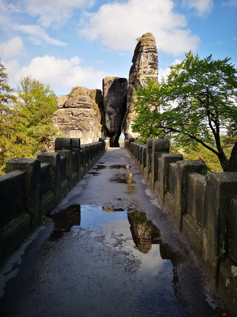 Bastei Sächsische Schweiz Roadtrip VW T3