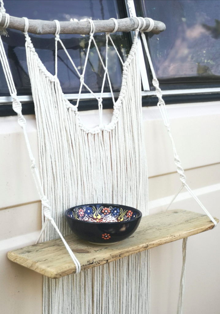 Makramee Van VW t3 Camper Regal DIY Tisch