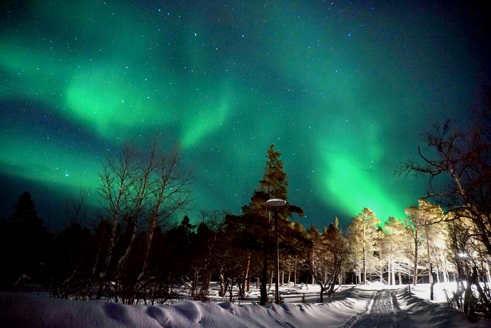 Polarlichter Mythen Finnland Norwegen Nordlichter Aurora