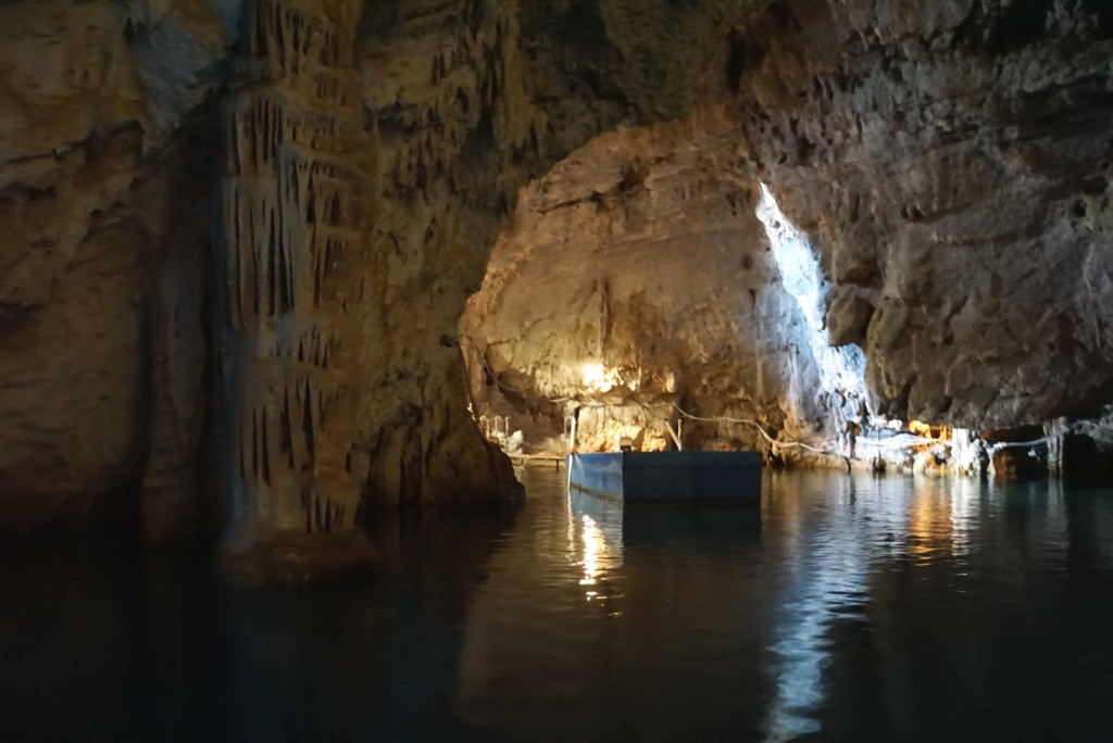 Grotte Smeraldo blau Amalfiküste 