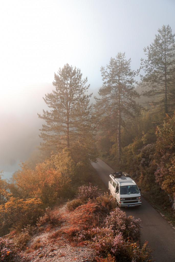 Bosnien VW Bus Vanlife Roadtrip