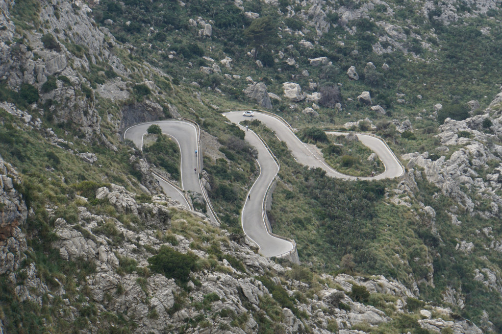 Sa Calobra Strßae Dangerous Roads Mallorca Vanlife