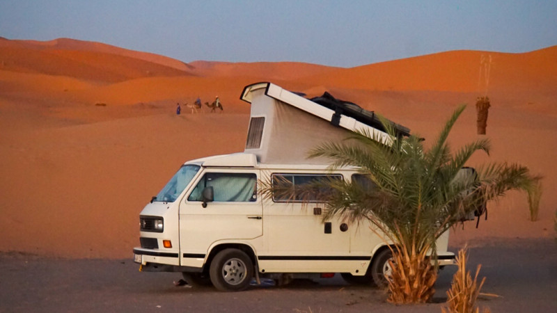 merzouga erg chebbi marokko vanlife offroad 2 WD