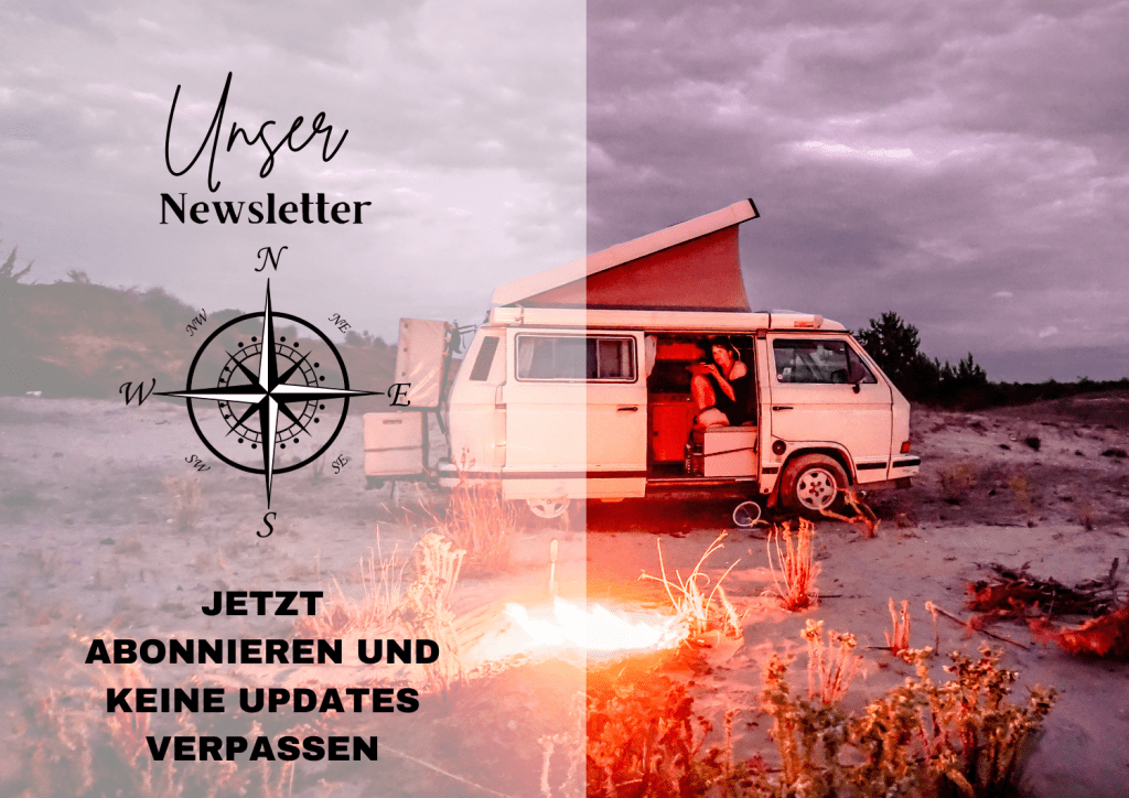 Newsletter Kunstwut reisen vw bulli camping vanlife aktuell