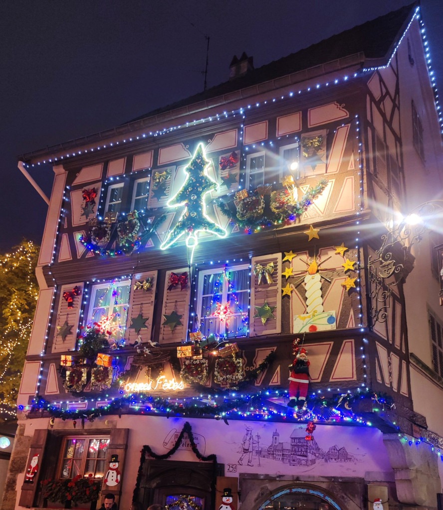 haus colmar winter weihnachten dezember reise