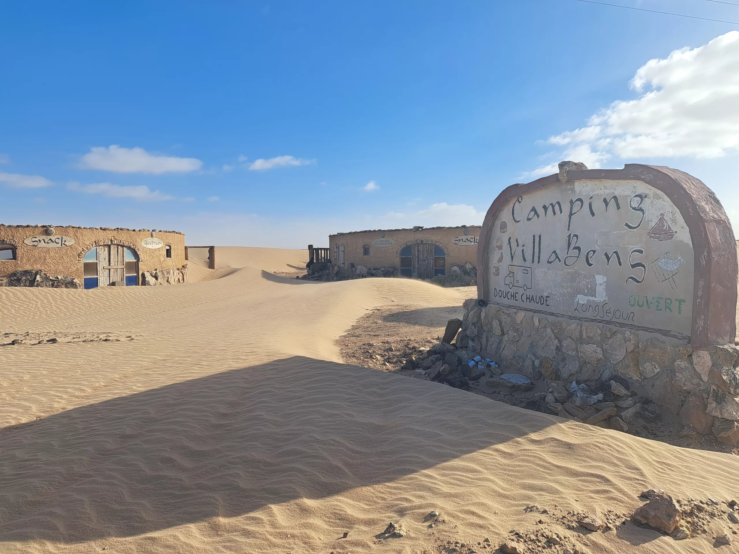 Lost Place Camping Villa Benz Westsahara