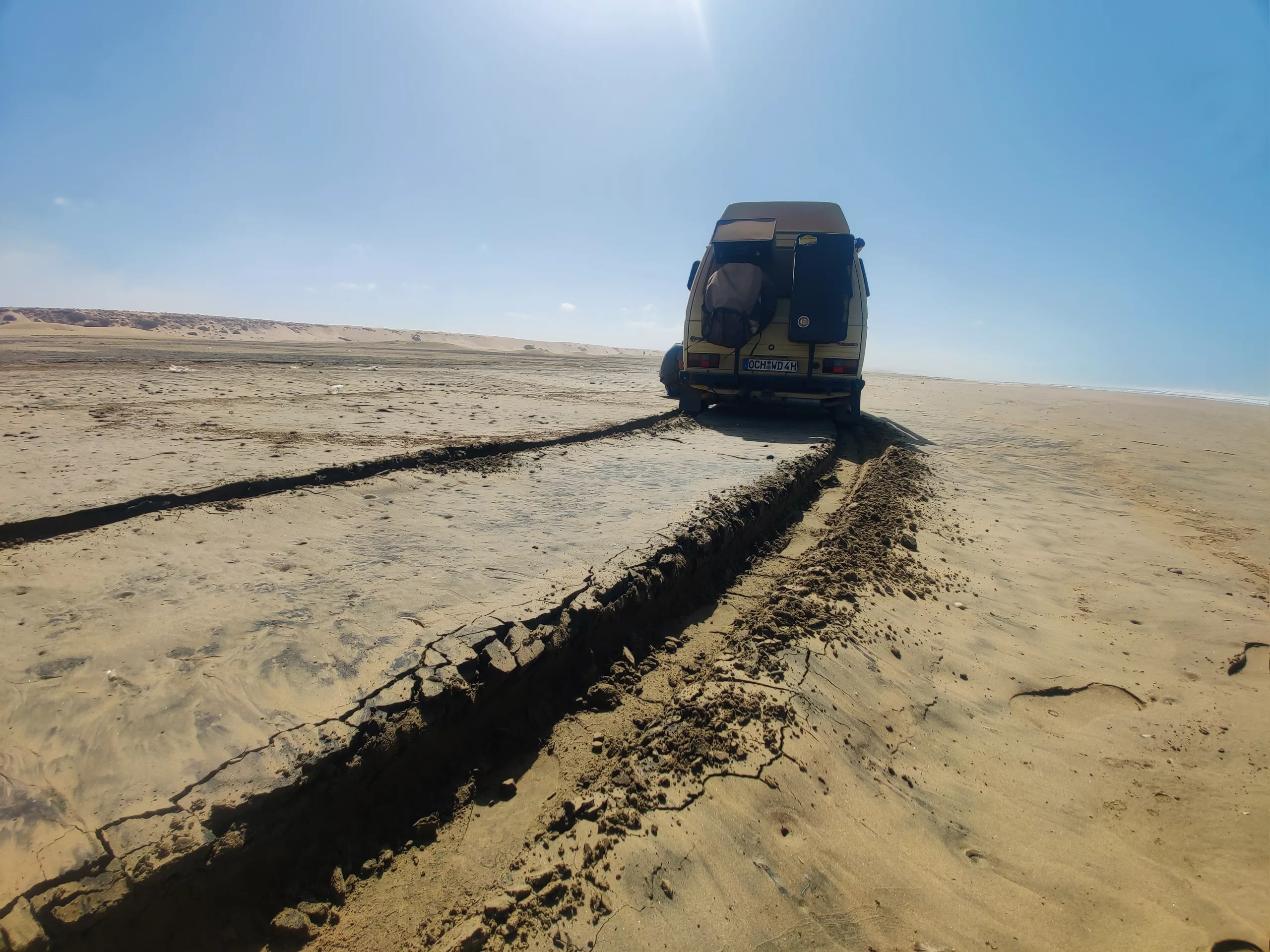 Plage blanche VW t3 offroad sg 4