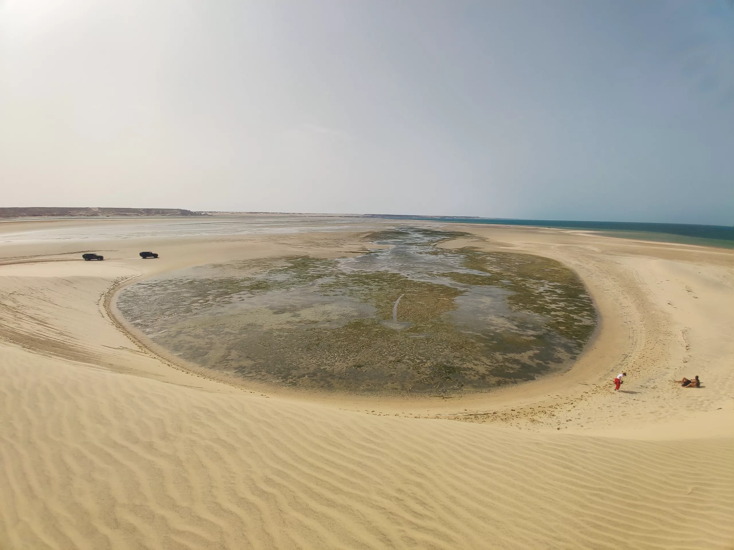 Lagune Düne westsahara marokko 